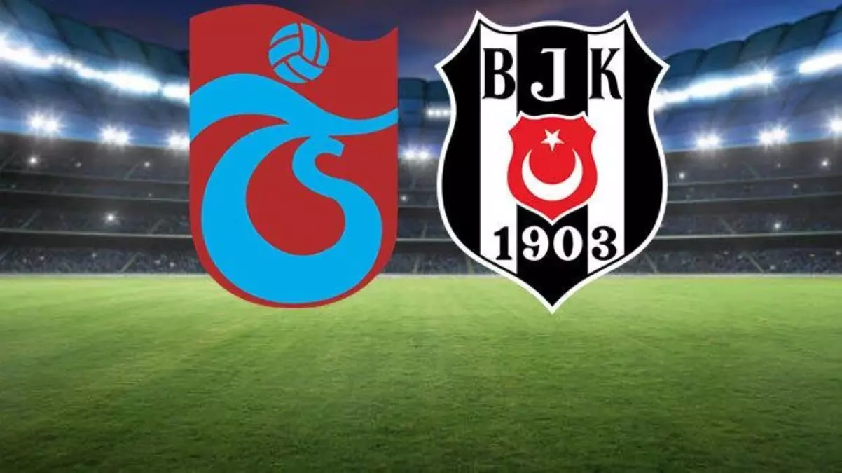 Trabzonspor - Beşiktaş maç kadrosu 11'i! Trabzonspor Beşiktaş maçı 11'leri belli oldu mu? TS BJK maç kadrosu ve ilk 11'ler