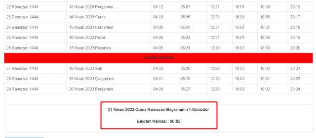 Batman 2023 Bayram Namazı saat kaçta kılınacak? Batman'da Ramazan Bayramı namazı ne zaman, saat kaçta? Batman bayram namazı hangi gün?