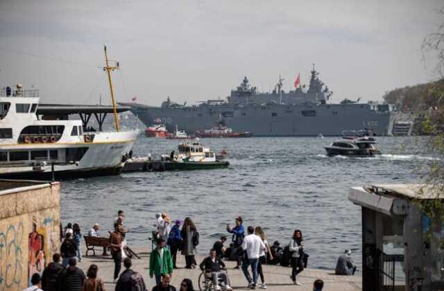 Dünyanın ilk SİHA gemisi TCG Anadolu bugün İstanbul'da halkın ziyaretine açılıyor Dünyanın ilk SİHA gemisi TCG Anadolu bugün İstanbul'da halkın ziyaretine açılıyor