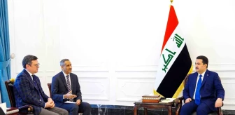 Irak Başbakanı Sudani, Ukrayna Dışişleri Bakanı Kuleba ile bir araya geldi