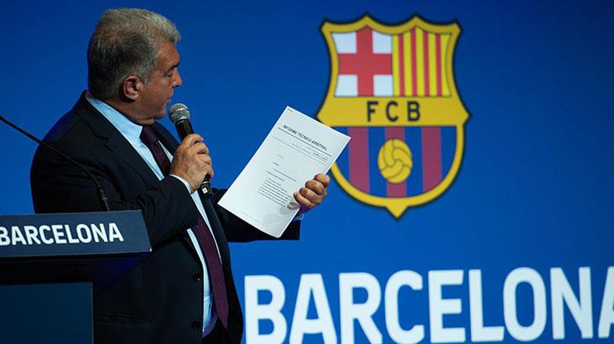 'Negreira olayı' ile ilgili suskunluğunu bozdu! Barcelona Başkanı Laporta'dan Real Madrid'e yaylım ateşi