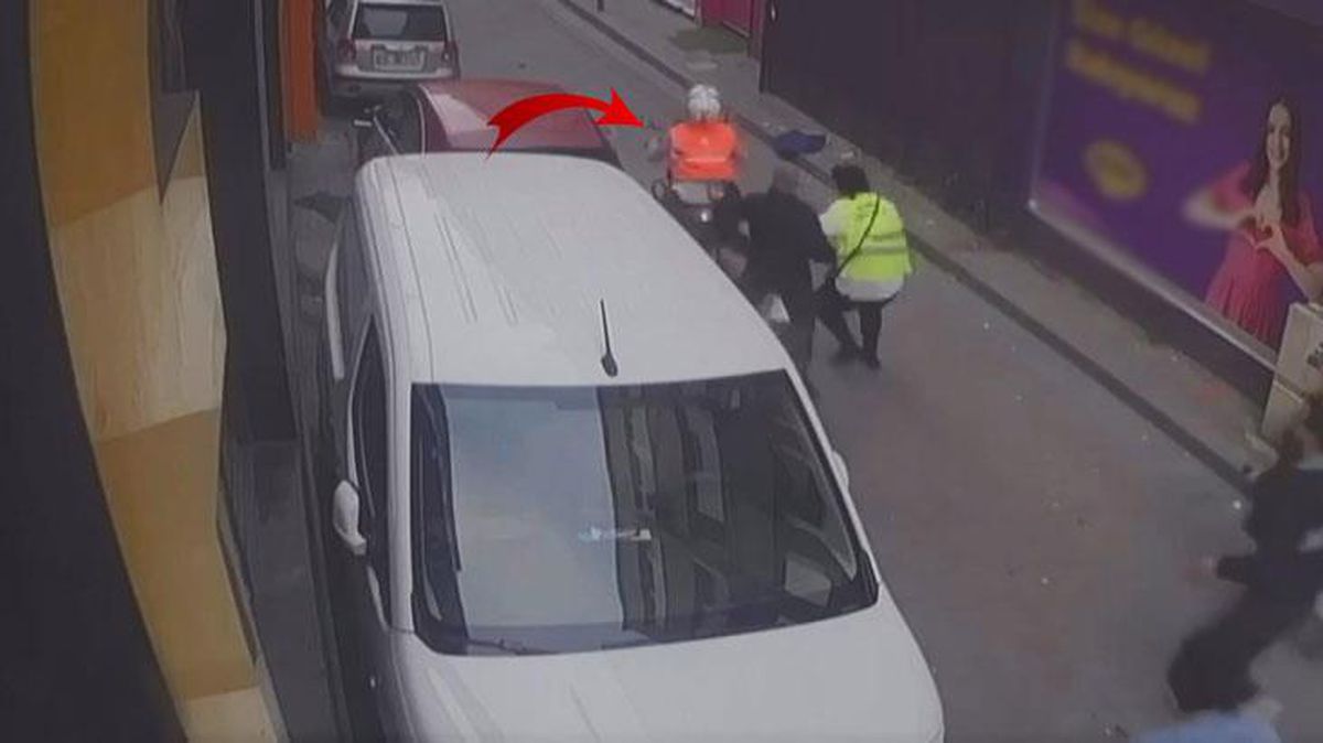 SMA'lı bebeğin bağış kutusunu çaldı, anne hırsızın peşinden koşup kutuyu aldı