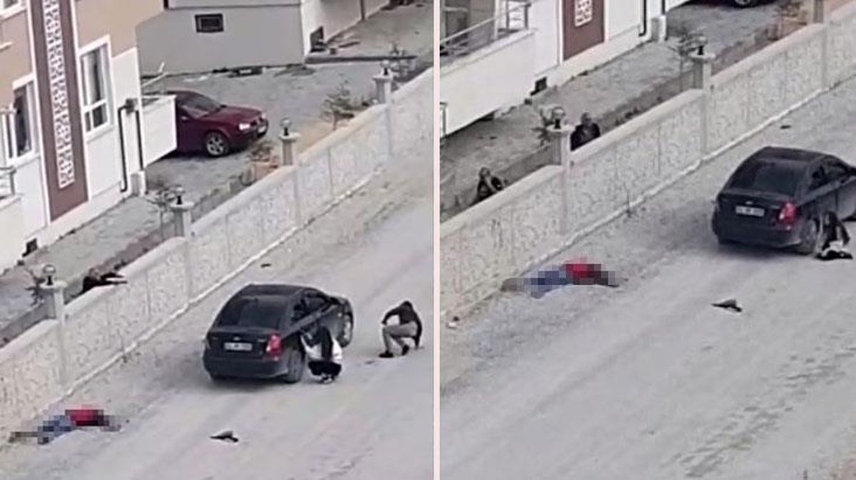 Cinsel istismardan husumetli olduğu komşunu öldürdü! Olay anına ait görüntüler ortaya çıktı