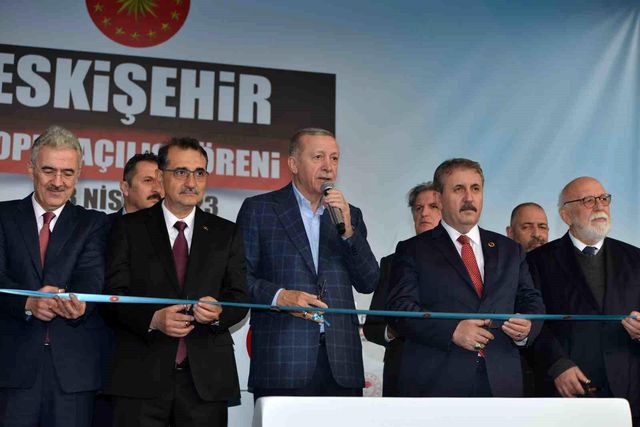 Cumhurbaşkanı Erdoğan'dan Eskişehir'e 2 yeni müjde