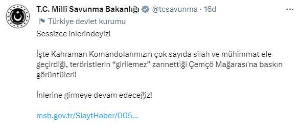 Operasyonun görüntüleri ortaya çıktı! Mehmetçik teröristlerin kalesi Çemçö'ye böyle girdi