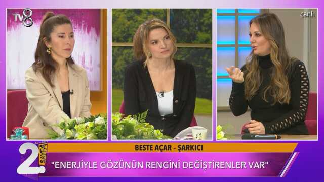 Uzaylılarla iletişime geçtiğini söyleyen Kayahan'ın kızı Beste Açar'dan ağızları açık bırakan sözler: Enerjiyle göz rengi değiştiriyorlar