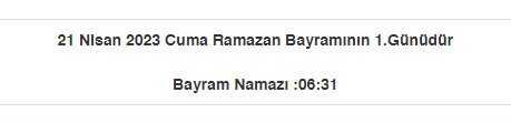 Çankırı bayram namazı saat kaçta? Çankırı Kurban Bayramı namazı saat kaçta? Çankırı bayram namazı saati