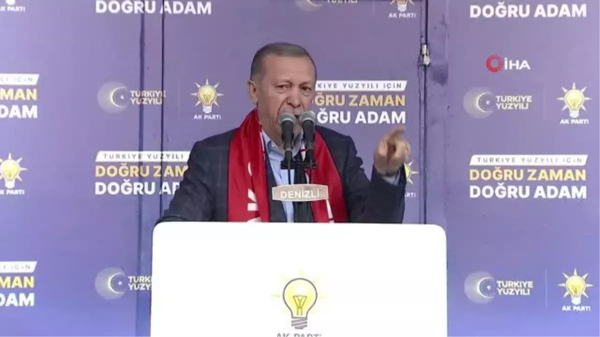 Cumhurbaşkanı Erdoğan: '20 yılda Denizli'ye 70 milyarlık yatırım yaptık