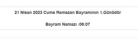 Diyarbakır bayram namazı saat kaçta? Diyarbakır Ramazan Bayramı namazı saat kaçta? Diyarbakır bayram namazı saati