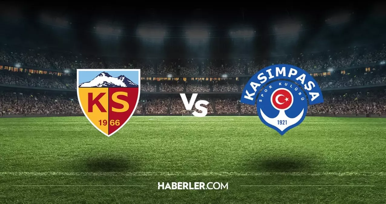 Kayserispor - Kasımpaşa maçı ne zaman saat kaçta? Kayserispor - Kasımpaşa CANLI izleme linki var mı?