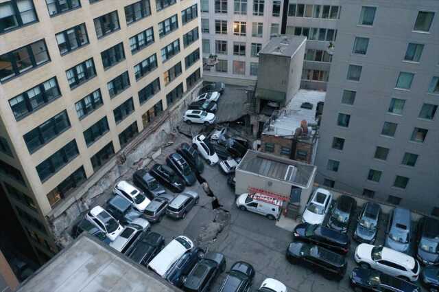New York'ta otopark çökmesi sonucu 1 kişi hayatını kaybetti