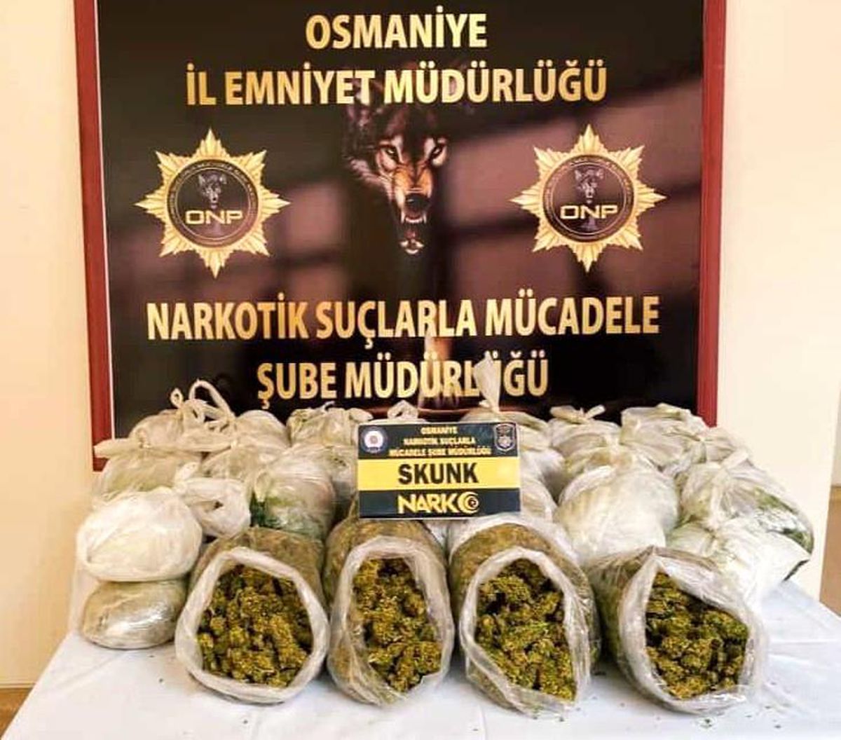 MİNİBÜSTEKİ UYUŞTURUCUYU 'POYRAZ' BULDU