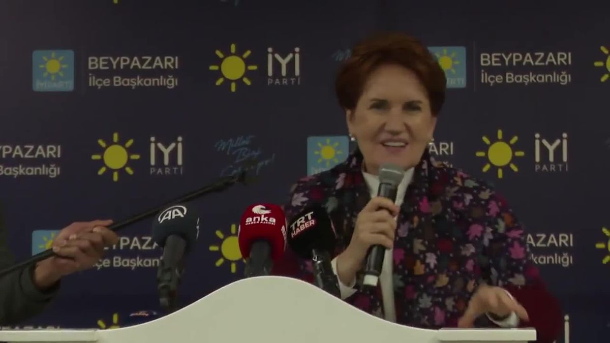 Akşener: 'Aşağı Yukarı 28 Yıldır Aktif Politika Yapıyorum, Seçimlerde Biz Birbirimizle Rekabet Ederdik Ama Partimize Oy Vermeyeni Düşman İlan...