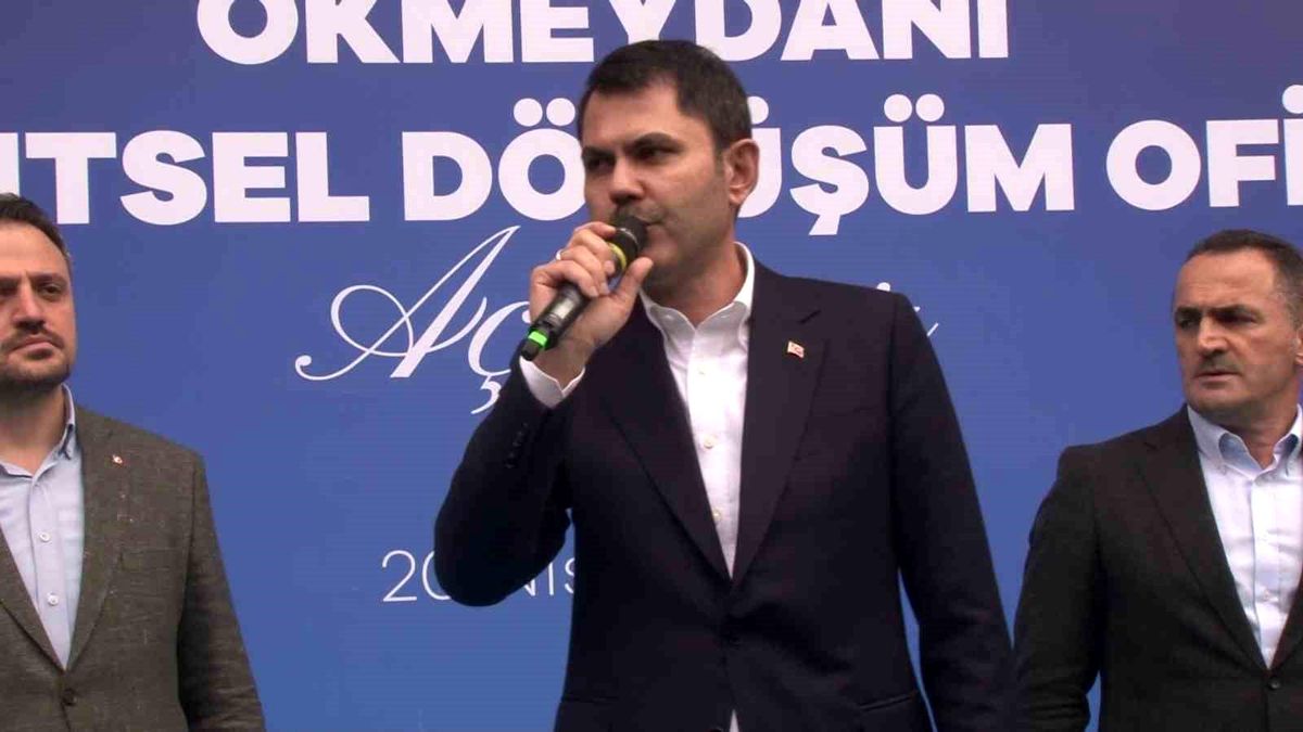 Bakan Kurum: 'Kendi dönüşüm yapmak isteyen vatandaşı yapım ve finans desteği vereceğiz'