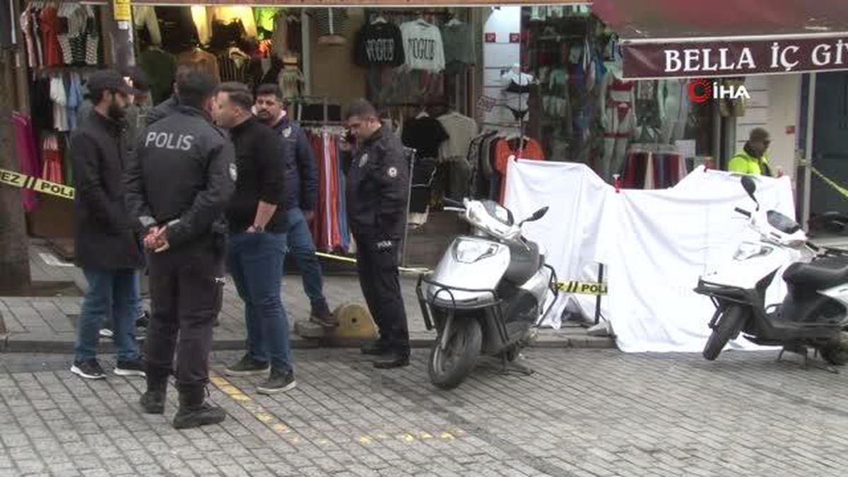Fatih'te otelde 4. kattan düşen adam öldü