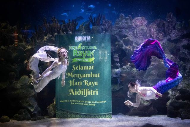 Malezya'da Deniz KızlarıNdan Ramazan Bayramı Performansı