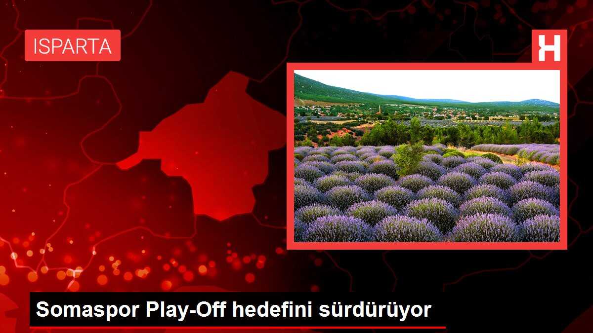 Somaspor Play-Off hedefini sürdürüyor