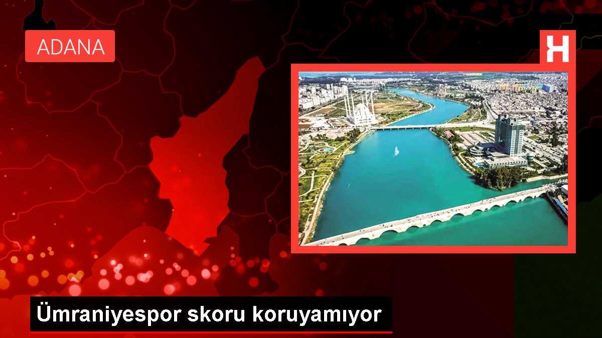 Ümraniyespor skoru koruyamıyor
