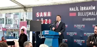 Ali Babacan, bayram namazını Diyarbakır'da kıldı (2)