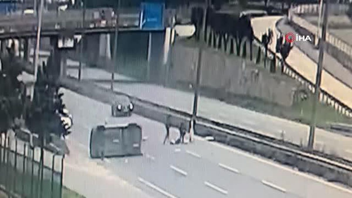 Bayram ziyaretine giden 8 kişilik aile faciayı yaşamıştı, o anlar anbean kameralara yansıdı