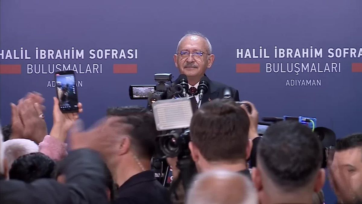 Cumhurbaşkanı Adayı Kılıçdaroğlu, Adıyamanlı Yurttaşlara Seslendi: 'Söz Veriyorum Söz, Her Evi Her Dükkânı Her Ahırı Yeniden Yapacağız ve Bir Kuruş...