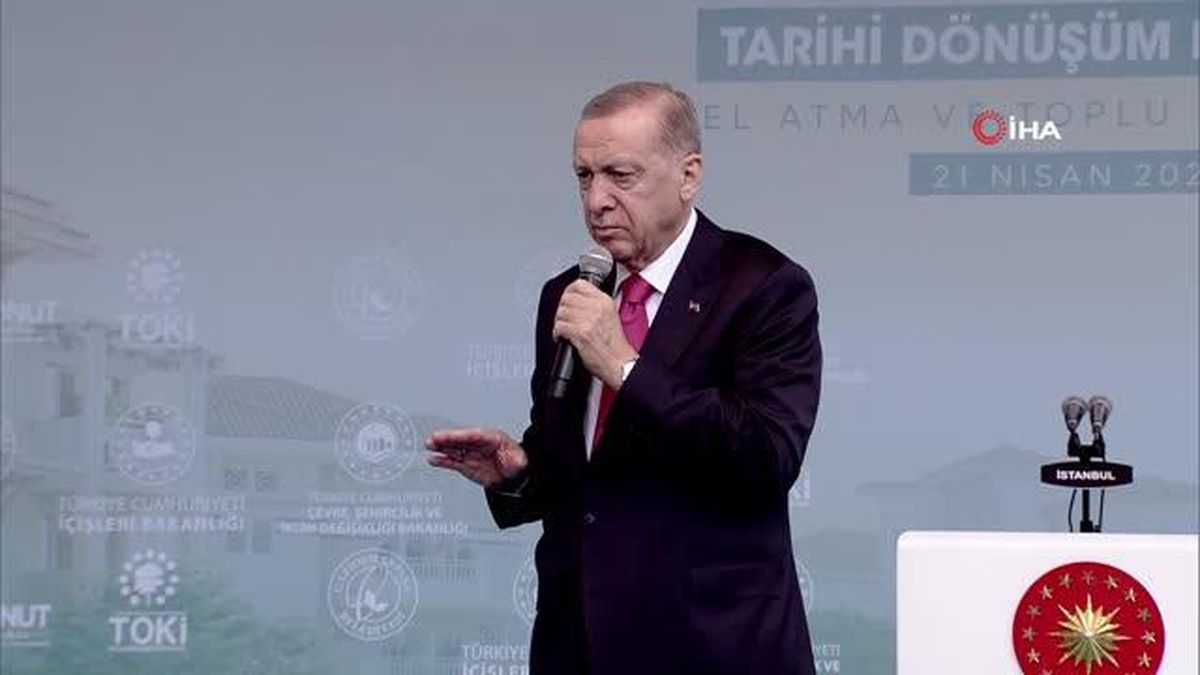 Cumhurbaşkanı Erdoğan: '14 Mayıs onların siyasi mefta olmaya hazırlandıkları dönem'