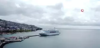 Sinop'a yılın ilk kruvaziyer seferi gerçekleşti