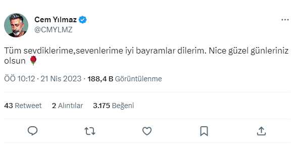 Ünlü isimlerden Ramazan Bayramı paylaşımı! Hepsinin değindiği bir nokta var Ünlü isimlerden Ramazan Bayramı paylaşımı! Hepsinin değindiği bir nokta var
