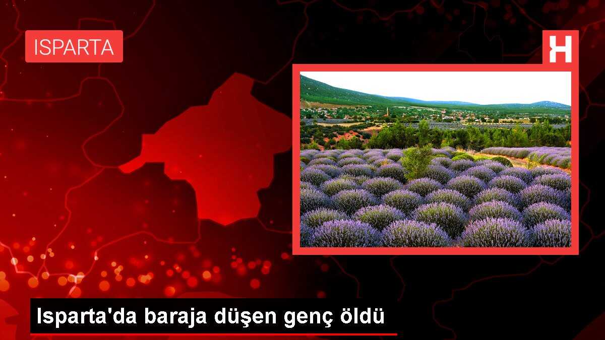 Isparta'da baraja düşen genç öldü