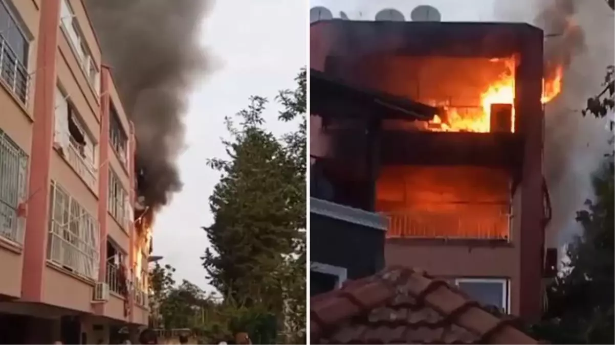 Mersin'de bir evde çıkan yangında üçüzlerden 2'si hayatını kaybetti