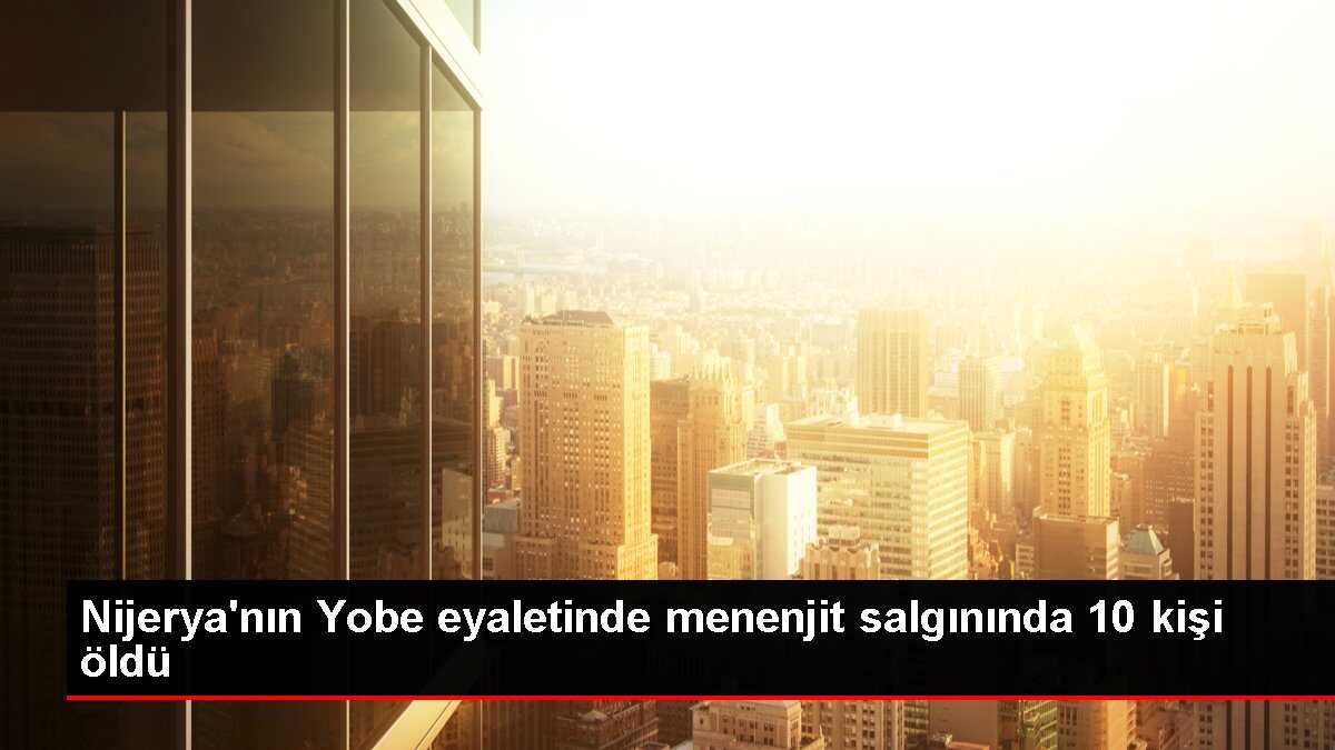 Nijerya'nın Yobe eyaletinde menenjit salgınında 10 kişi öldü
