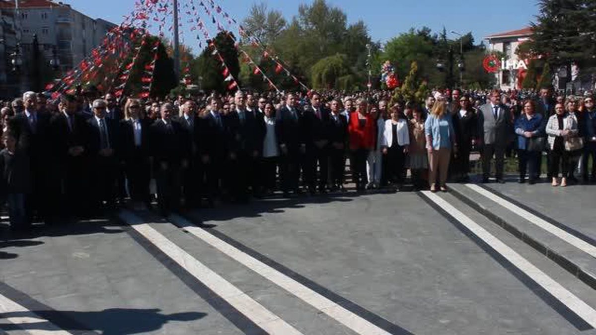 23 Nisan Kırklareli'nde coşku ile kutlandı