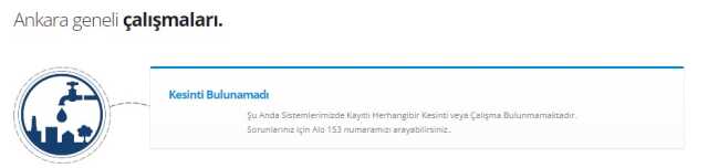 ASKİ Ankara su kesintisi: 23-24 Nisan Ankara su kesintisi listesi!