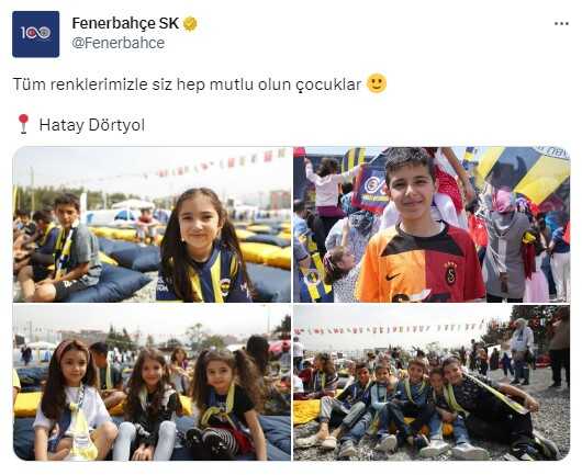 Galatasaray'dan Fenerbahçe taraftarını ayağa kaldıran 23 Nisan paylaşımı
