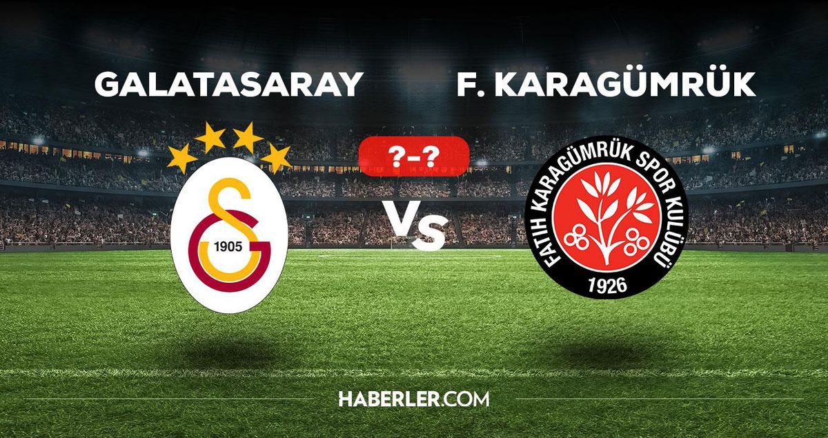 Galatasaray Karagümrük maçı kaç kaç, bitti mi? MAÇ SKORU! GS Karagümrük maçı kaç kaç, canlı maç skoru! Galatasaray Karagümrük canlı maç anlatımı!