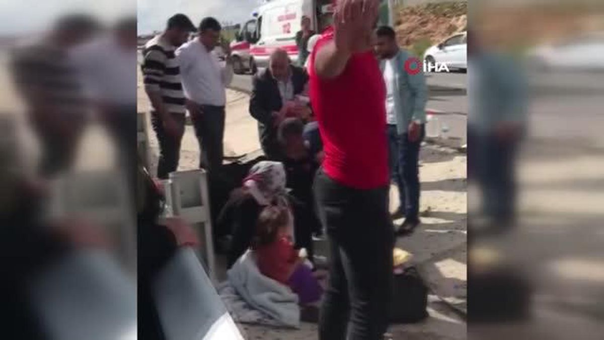 Gaziantep'te iki araç çarpıştı: 10 yaralı