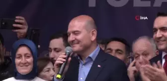 İçişleri Bakanı Süleyman Soylu Bahçeköylü vatandaşlarla bayramlaştı