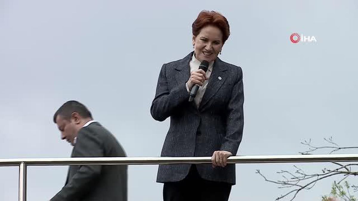 İYİ Parti Genel Başkanı Akşener Konya'da
