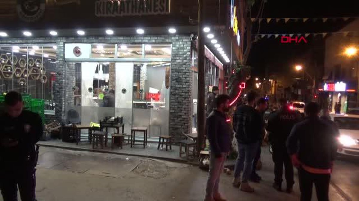 KIRAATHANEDE OTURAN HUSUMETLİLERİNE KURŞUN YAĞDIRDI: 1 ÖLÜ, 5 YARALI