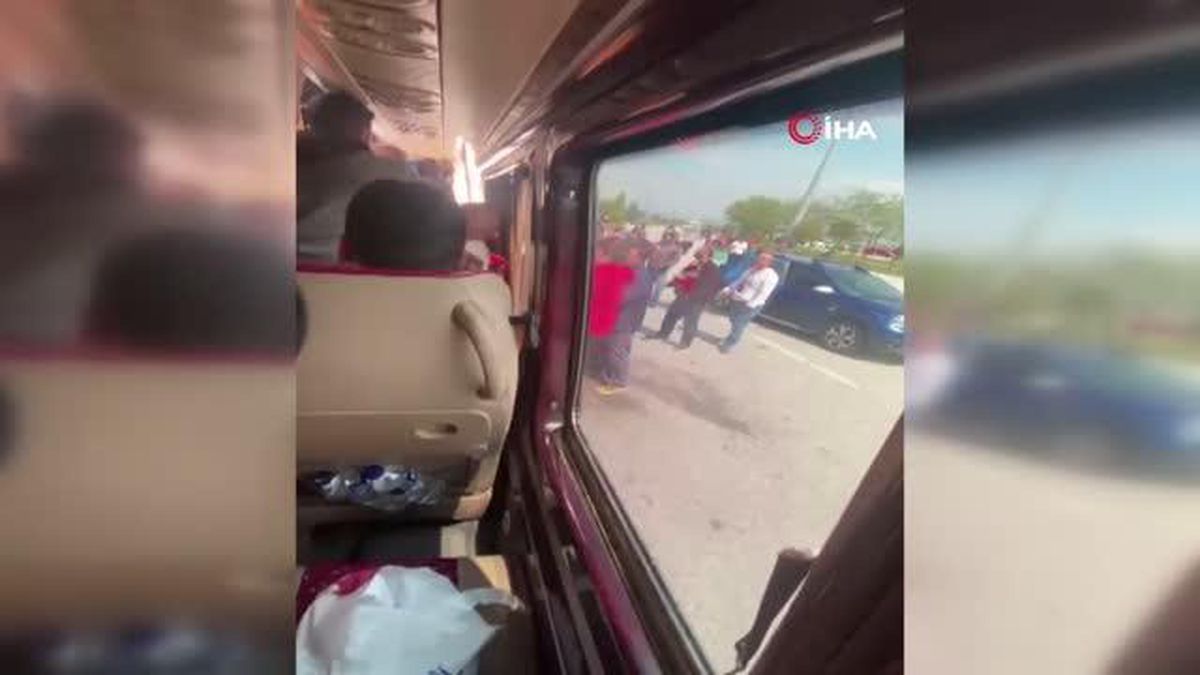 Kütahyalı taraftarlara saldırı