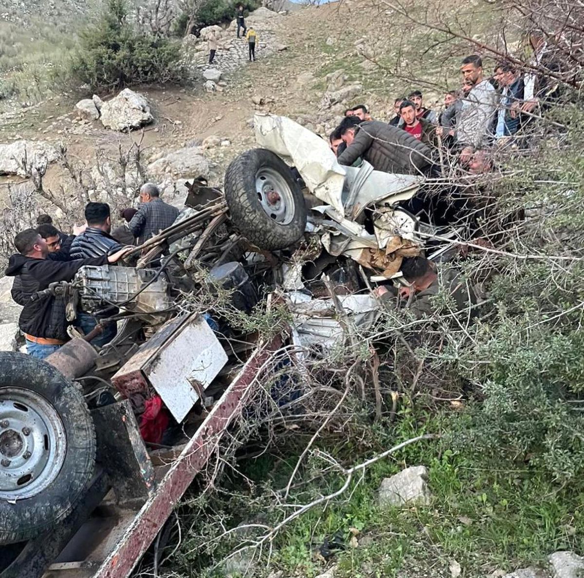 Şırnak'ta trafik kazası: 1 ölü, 1 yaralı