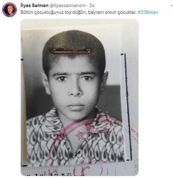 Ünlü isimler, 23 Nisan'ı unutmadı! Peş peşe çocukluk fotoğraflarını paylaştılar