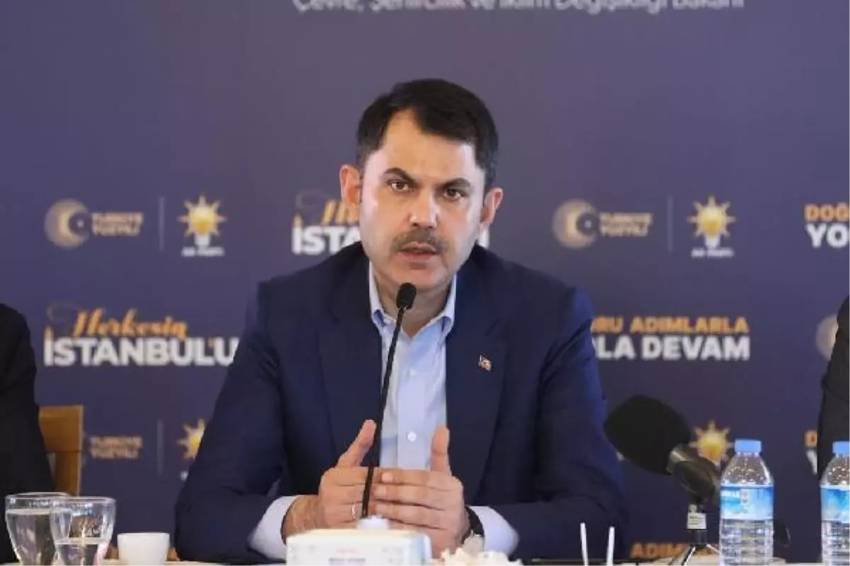 Bakan Kurum: Yatırımcıyı tehdit eden bir Kılıçdaroğlu var