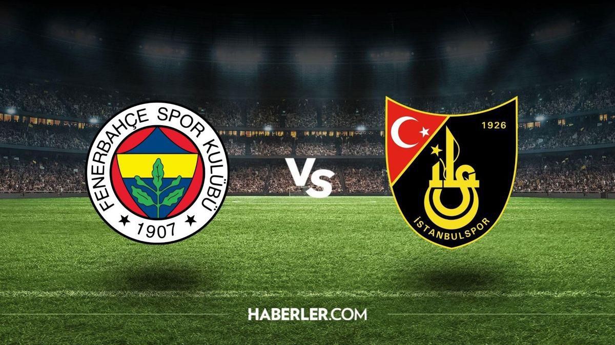 Fenerbahçe - İstanbulspor canlı izle! 24 Nisan 2023 Pazartesi Fenerbahçe - İstanbulspor maçını canlı izle! Canlı yayın link var mı, maç hangi kanalda?