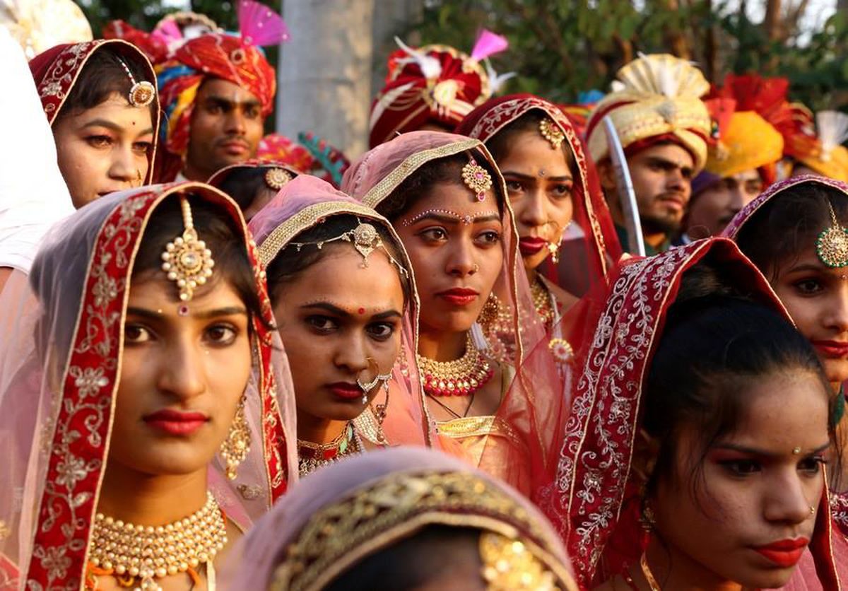 Hindistan'da Toplu Nikah Töreni Düzenlendi