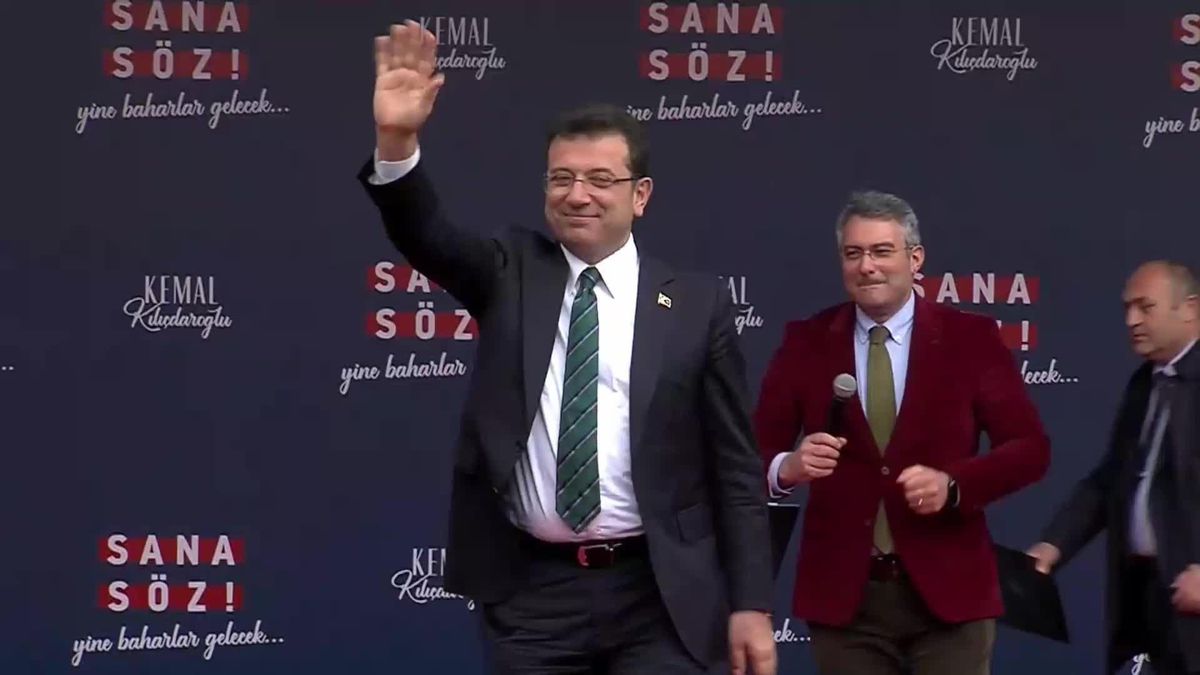 İmamoğlu: 'Memleketin Her Yerinde Konuşarak İnsanlardan Oy İsteyen Hükümet Aklı, Milleti Bölmekle Meşgul, Milleti Ayrıştırmakla Meşgul'