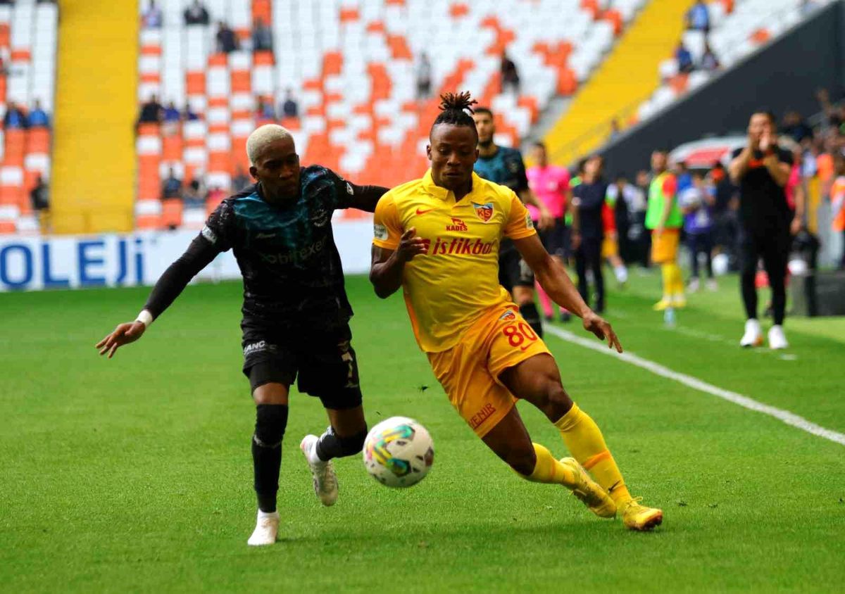 Kayserispor 3 maçtır kazanamıyor