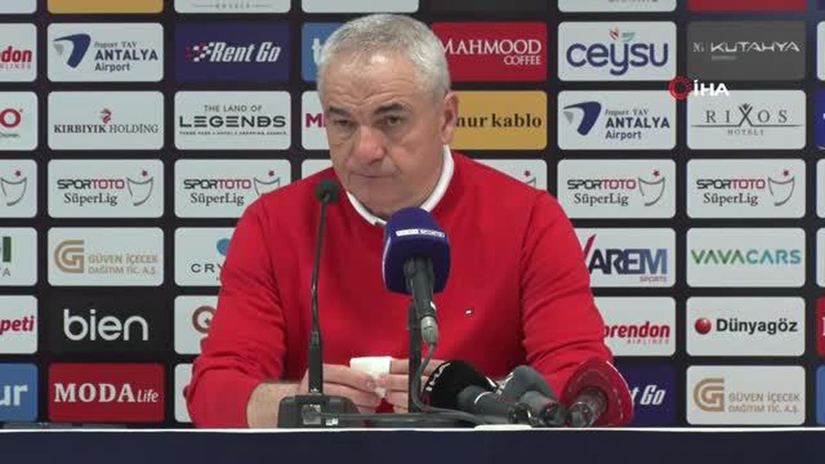 Rıza Çalımbay: 'Fenerbahçe maçını kazanmak için ne gerekiyorsa yapacağız'