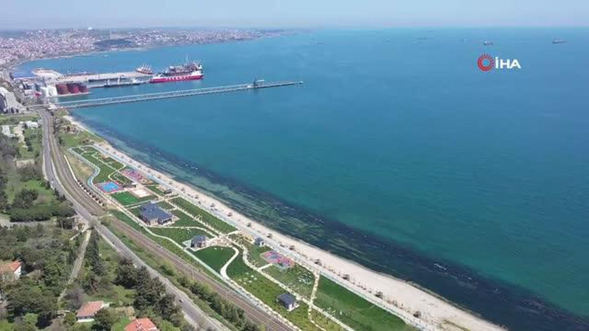 Trakya'nın denize sıfır en büyük Millet Bahçesinde sona doğru