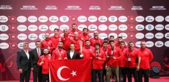Türkiye, Büyükler Avrupa Güreş Şampiyonası'nda 17 madalya kazandı
